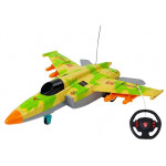 Stíhačka 26 cm RC - zelená